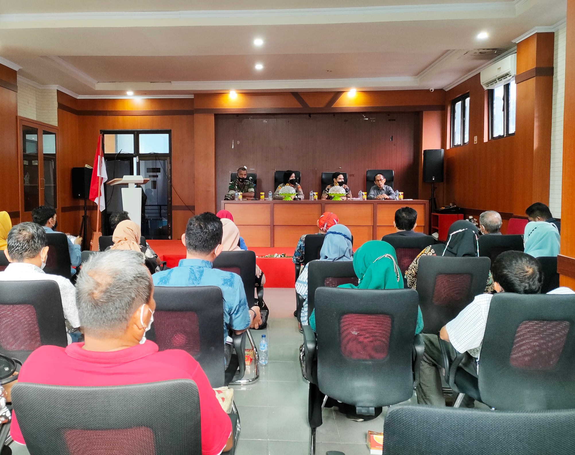 Gambar Plt Camat Mamajang M. Ari Fadli, S.STP membuka kegiatan Pra Musrenbang Tingkat Kecamatan Mamajang