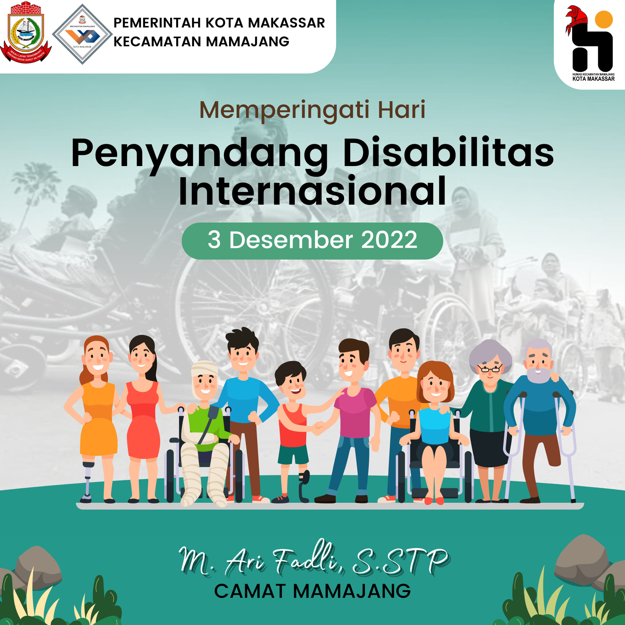 Gambar Memperingati Hari Penyandang Disabilitas Internasional