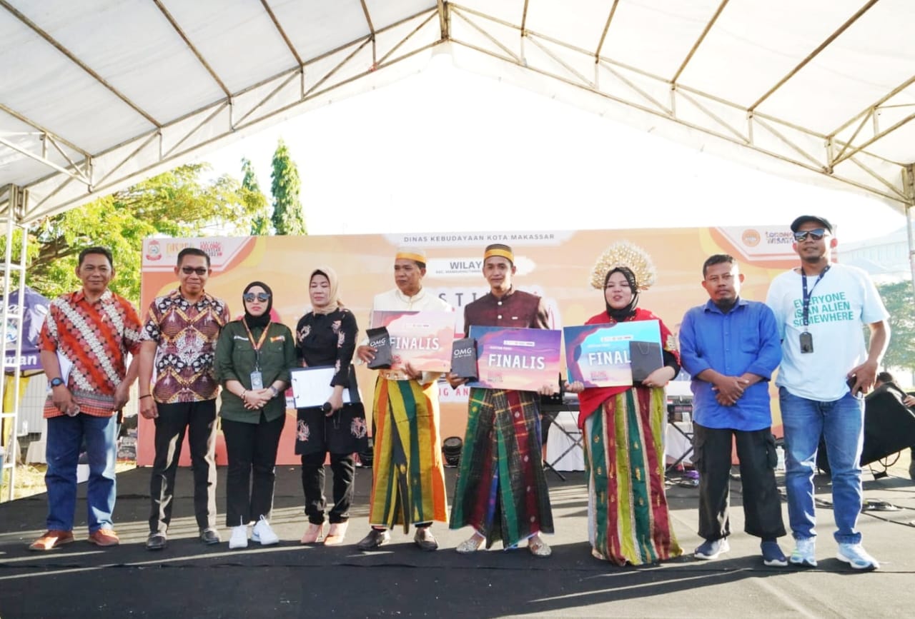 Gambar Kecamatan Mamajang Berhasil meraih Posisi Ketiga Audisi Festival Kelong Makassar 2023 Fase Ketiga