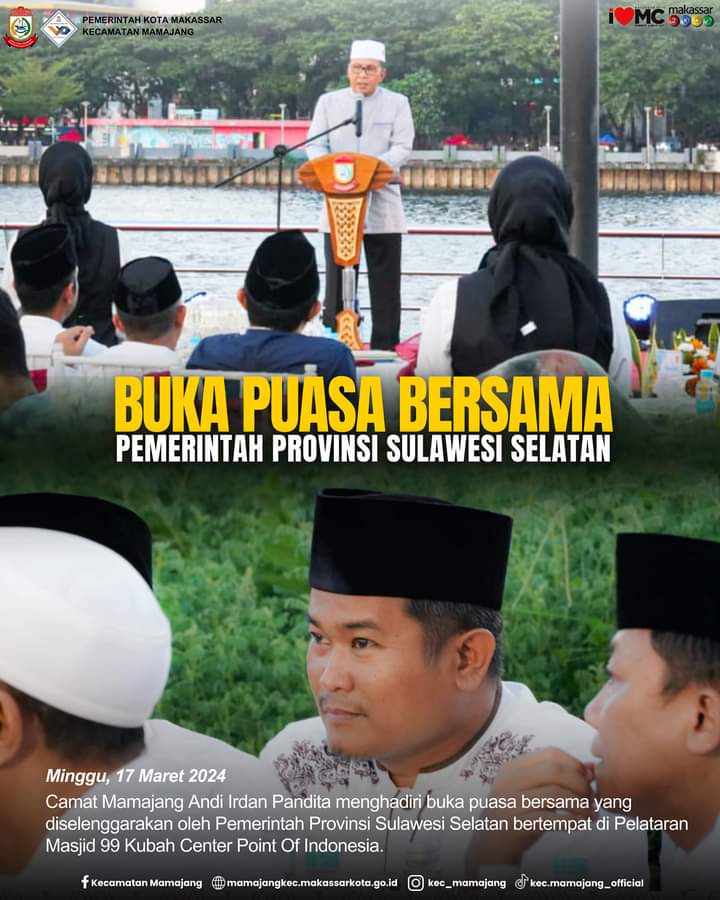 Gambar Buka Puasa Bersama Pemerintah Provinsi Sulawesi Selatan.